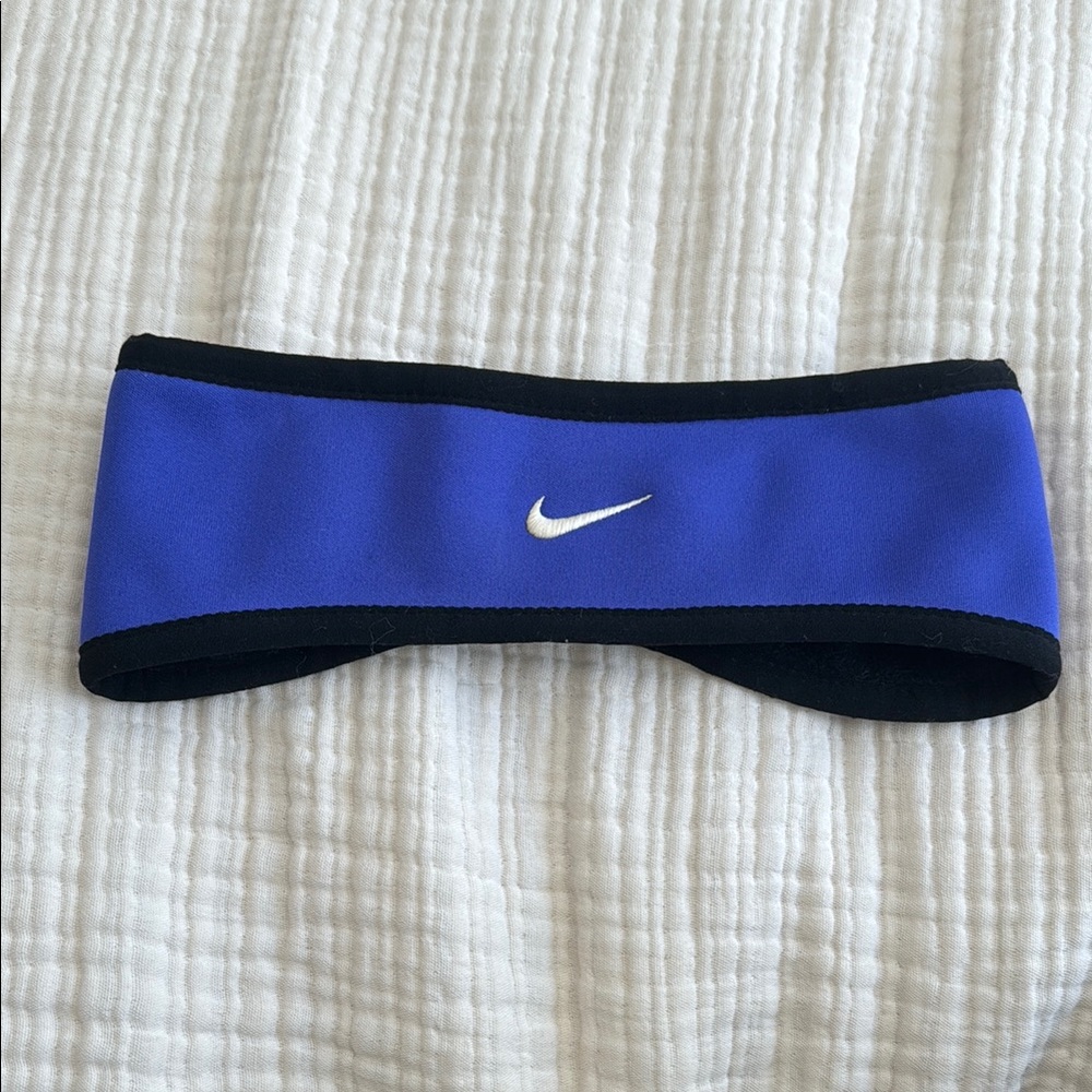 Nike Blue and Black Women's Headband